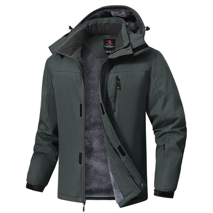 Men’s Winter Ski Snow Jacket Waterproof Windproof Fleece Lined