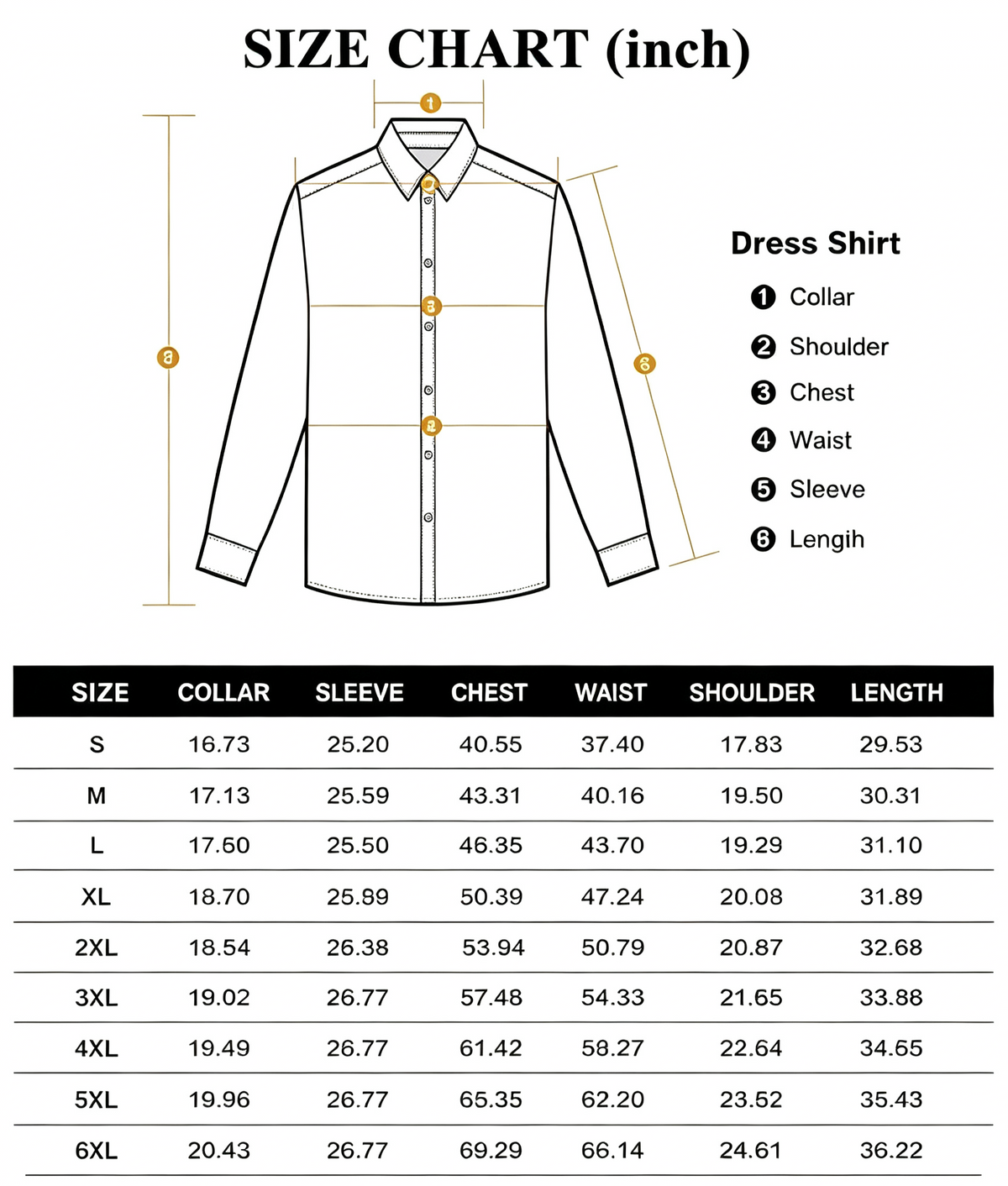 16-Way Stretch Slim Fit Long Sleeve Button Down Business Casual Shirts Wrinkle Free Traveler Shirts