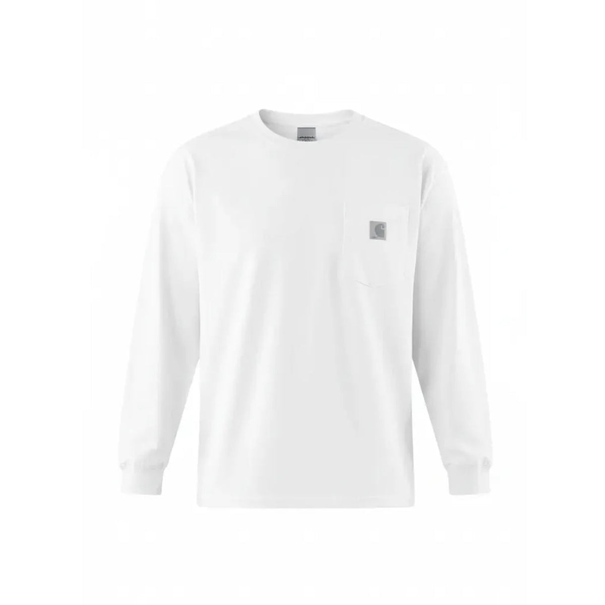 🔥Men's Heavyweight Long-Sleeve Pocket T-Shirt – Relaxed Fit Everyday Casual Tee | Big & Tall Available