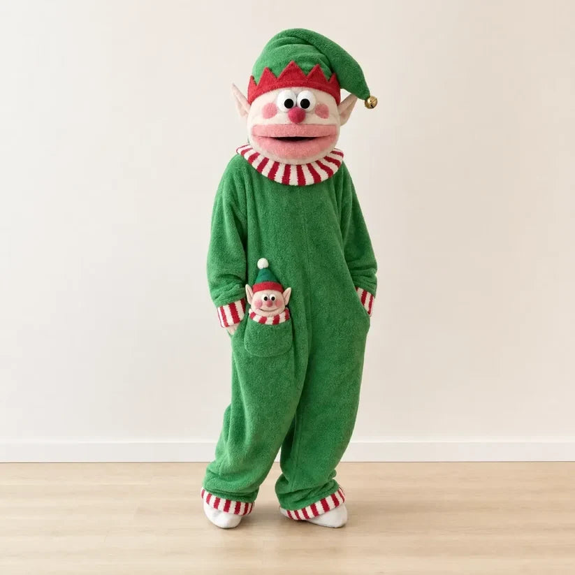 🎄Adults and children's🎅Christmas one-piece outfits