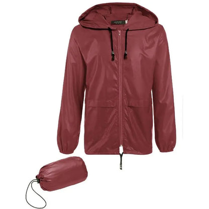 🔥Black Friday Deal｜Men's Packable Jacket Outdoor Waterproof Hooded Lightweight Classic Cycling Raincoat