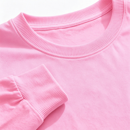 In October We Wear Pink Sweatshirt, Retro Breast Cancer Awareness Shirt, Pink Ribbon Support Hope October Gift