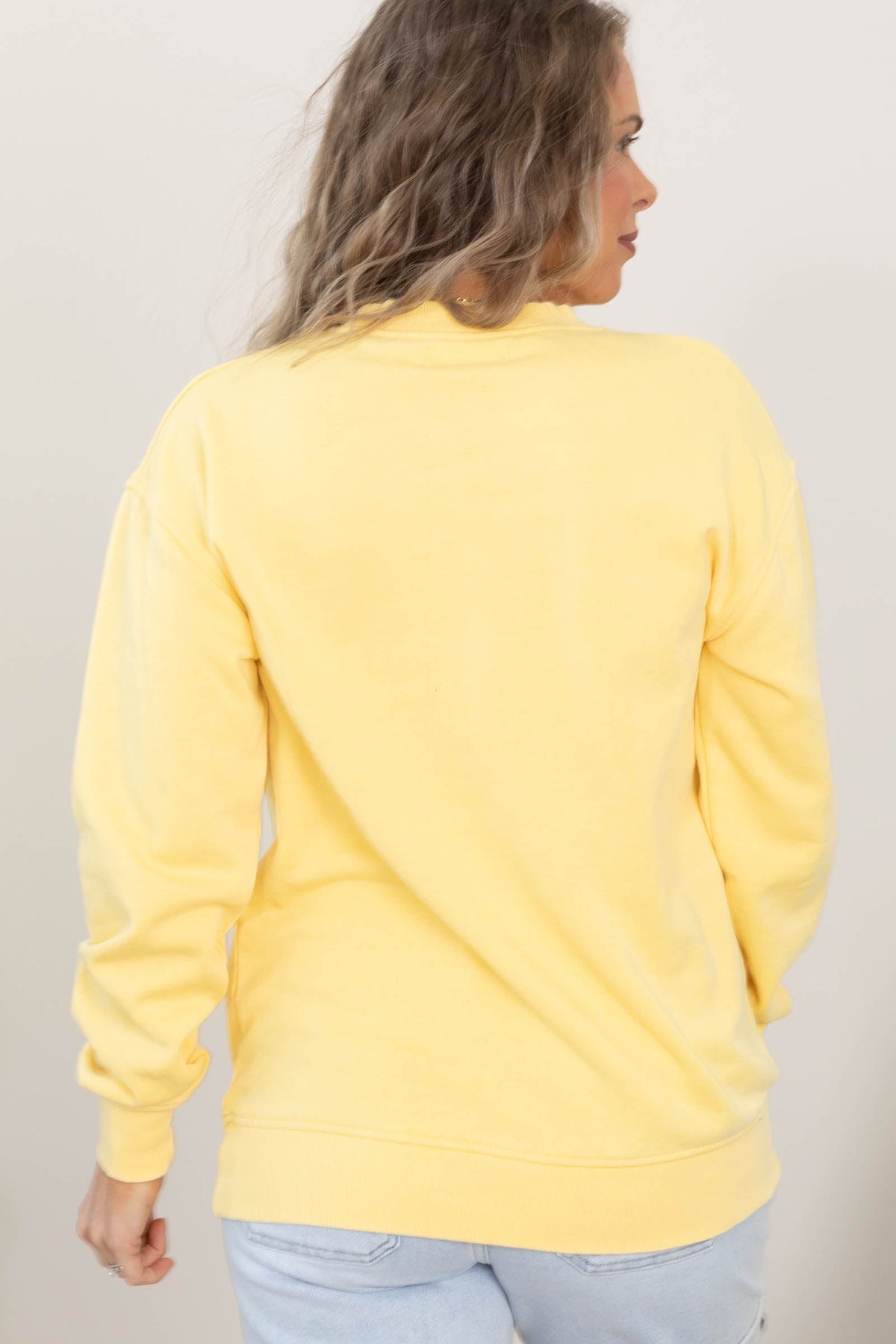 Soft‑Fit Bonfire Round‑Neck Sweatshirt