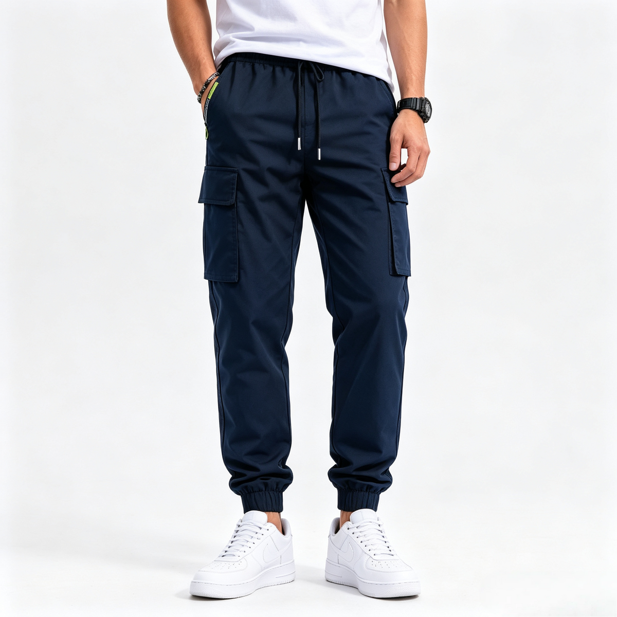 🔥 BESTSELLER | 8PCS $26.99 | Men's Multi-Pocket Cargo Jogger Pants