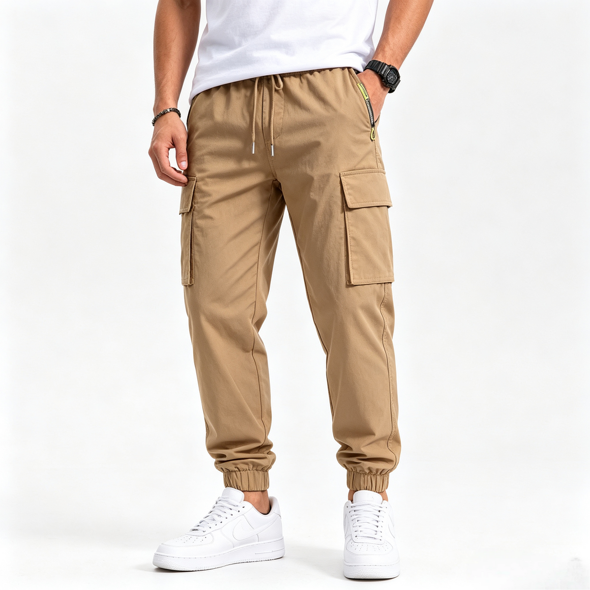 🔥 BESTSELLER | 8PCS $26.99 | Men's Multi-Pocket Cargo Jogger Pants