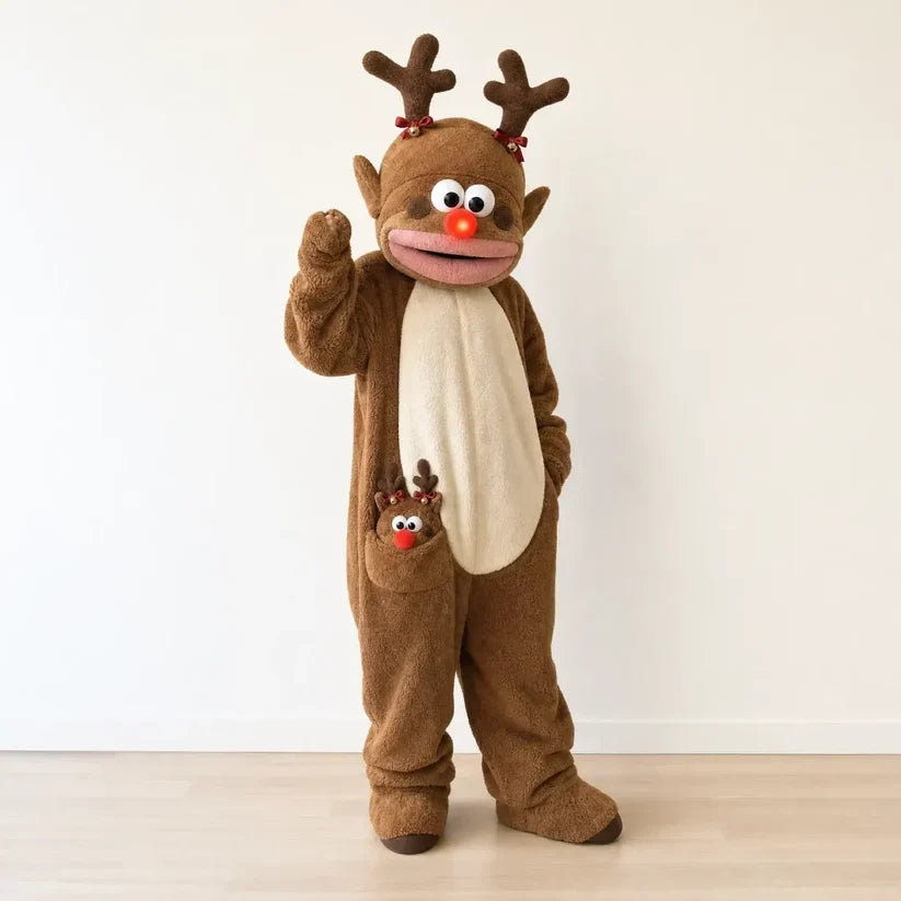 🎄Adults and children's🎅Christmas one-piece outfits