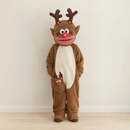 🎄Adults and children's🎅Christmas one-piece outfits
