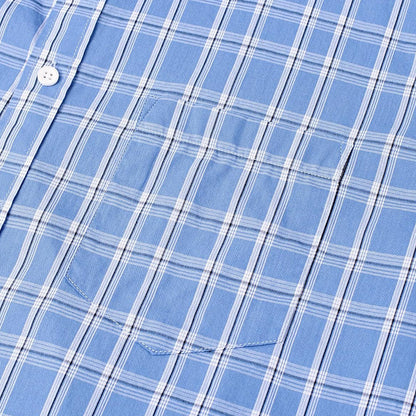 Clearance sale! Men's Plaid Button Down Shirts Cotton Long Sleeve Dress Shirts Regular Fit Gingham Shirts