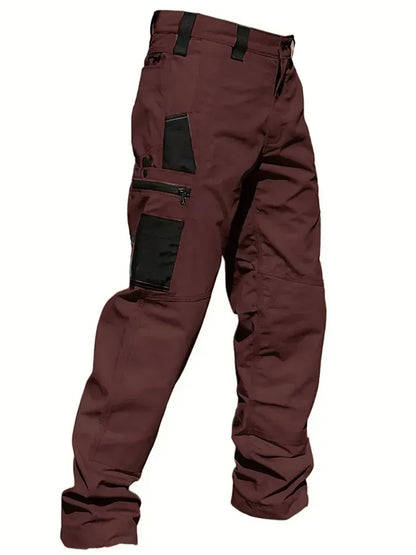🔥Men's 8-Pack 10-Pocket Heavy Duty zipper waterproof tactical Work Pants