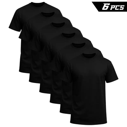 ❤️DEALS FOR YOU❤️12-Pack $24.99 The more you buy,the lower the price. Stock up Men's Black Crew Neck T-Shirt,Short Sleeve