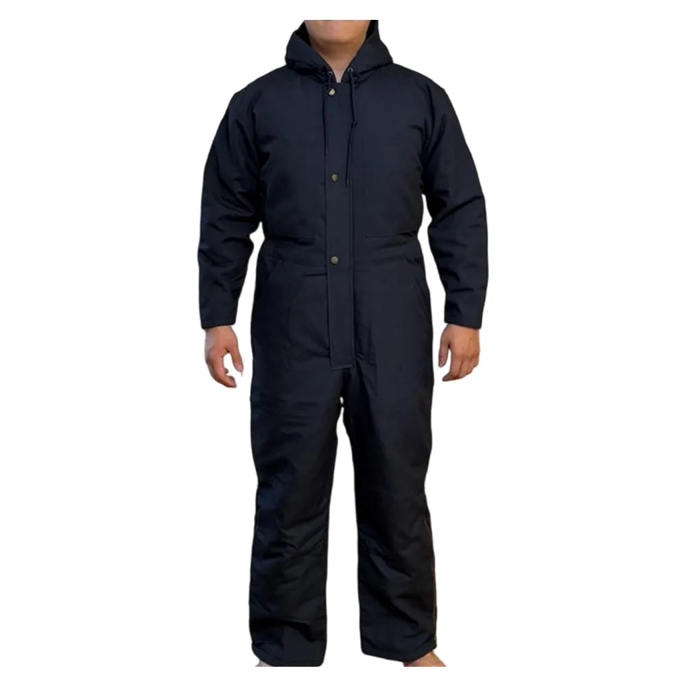 Black men's insulated coverall