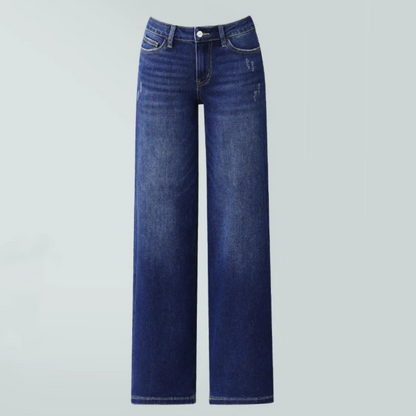 【LAST DAY SALE】Rise Baggy Stretchy Wide Leg Jeans