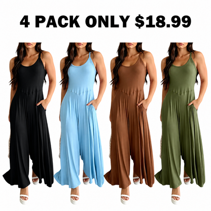 Women's Sleeveless Body Shaping Jumpsuit