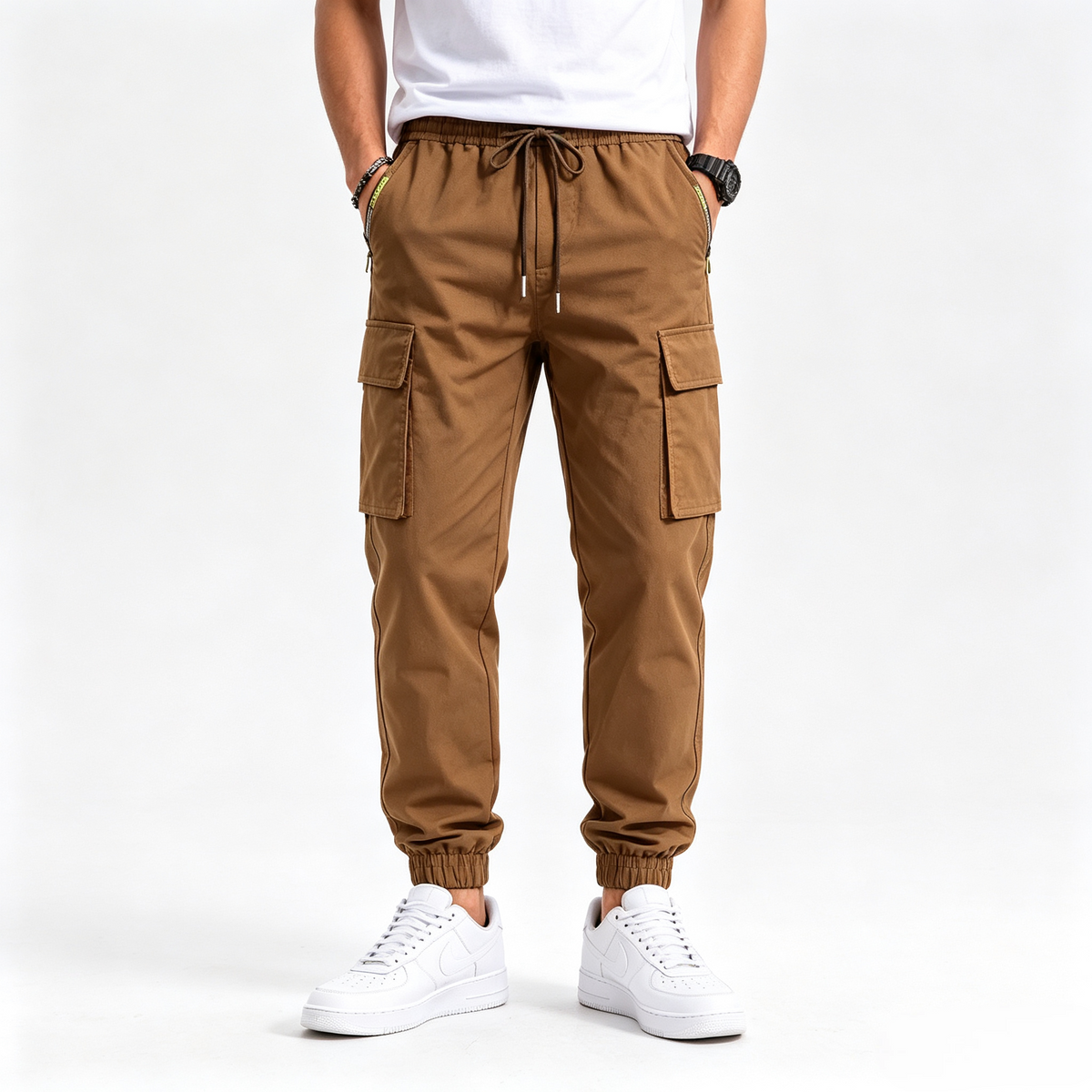 🔥 BESTSELLER | 8PCS $26.99 | Men's Multi-Pocket Cargo Jogger Pants