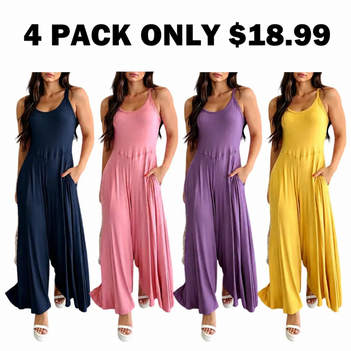 Women's Sleeveless Body Shaping Jumpsuit