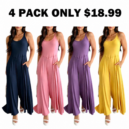 Women's Sleeveless Body Shaping Jumpsuit