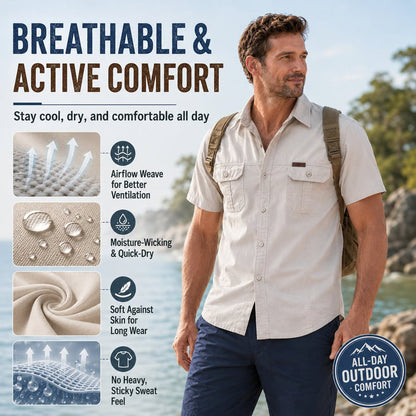 🔥 BEST SELLER | 8 PACK $24.95 | Lightweight Outdoor Shirt