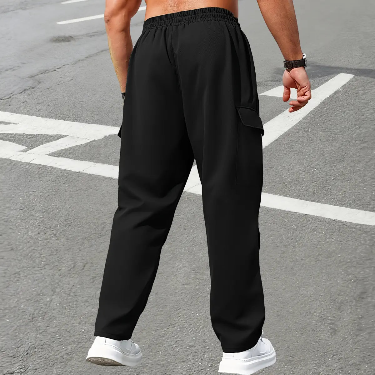 🔥 BESTSELLER | 8PCS $26.99 | Men's Multi-Pocket Cargo Jogger Pants
