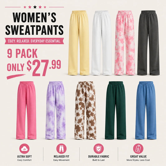 🔥 Clearance Sale — Limited Stock! 🔥 Minimalist Straight Leg Sweatpants