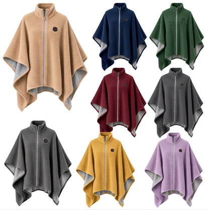 🔥 Black Friday Deal |   Washable Fleece USB   Heated Wrap Poncho