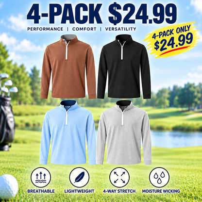 Men's Quarter Zip Golf Pullover