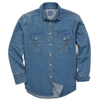 Washed Indigo Blue