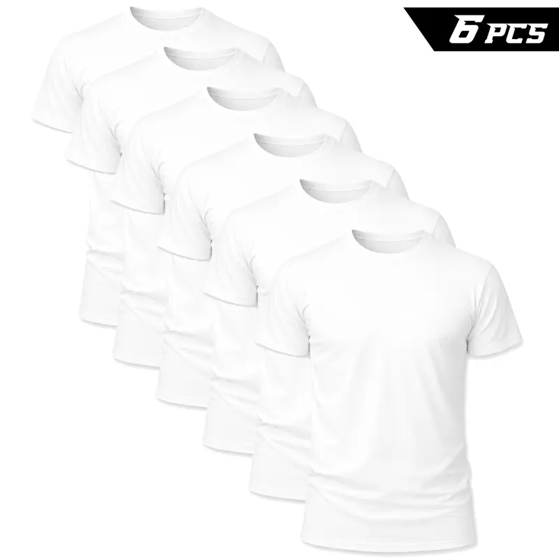 ❤️DEALS FOR YOU❤️12-Pack $24.99 The more you buy,the lower the price. Stock up Men's Black Crew Neck T-Shirt,Short Sleeve