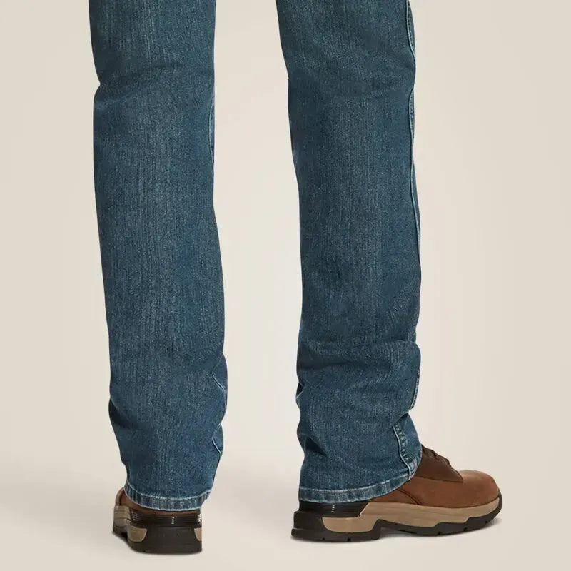 Men's 3-Pack Flex Stretch Slim Straight Jeans with 5 Pockets Denim Fabric Menswear